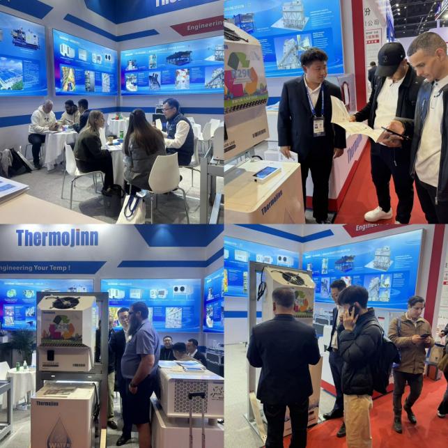 Thermojinn drew significant attention at Booth B2C49 with a lineup of high-efficiency